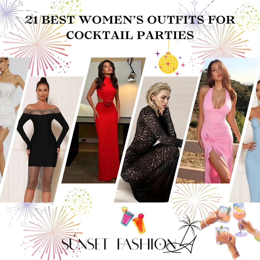 21 Best Women’s Outfits for Cocktail Parties