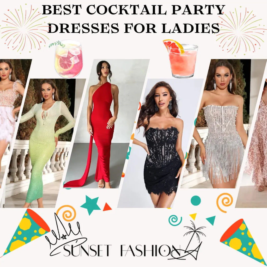 Best Cocktail Party Dresses for Ladies