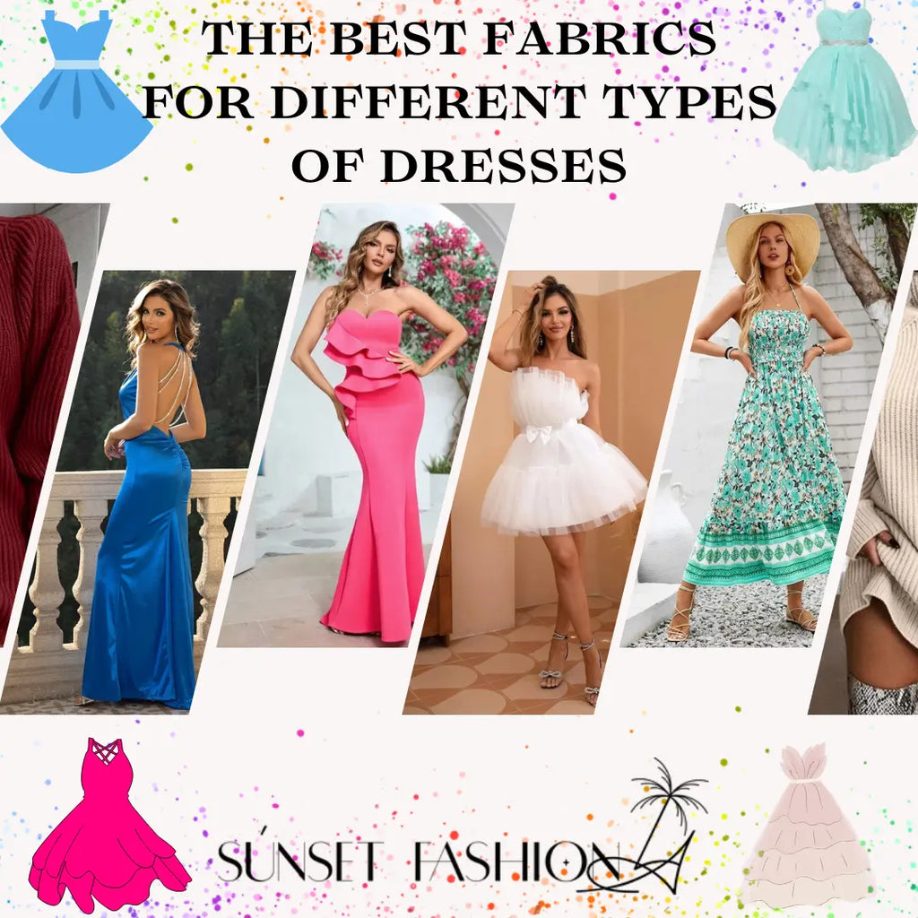The Best Fabrics for Different Types of Dresses