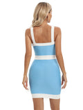 Solagne Bandage Rhinestone Dress
