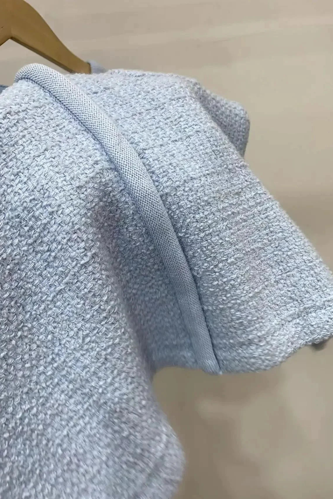 Honora Knit Rhinestone Buttons Short Sleeve Dress