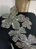 Sasha Long Sleeve Rhinestone Bandage Two Piece Set