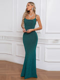 Pamela Spaghetti Strap Gown Dress