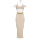 Amaris Off Shoulder Three Piece Set Dress
