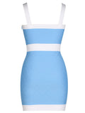 Solagne Bandage Rhinestone Dress