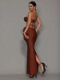 Reyna 3D Flower Two Piece Bandage Set