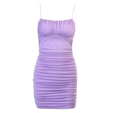 Anabella Spaghetti Strap Dress - SunsetFashionLA