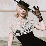 Aurora Pearl Shawl Top - SunsetFashionLA