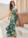 Bernice One Shoulder Cut Out Dress