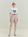 Big White Heart Letter T-Shirt - SunsetFashionLA