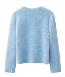 Brynne Double Breasted Fuzzy Cardigan - SunsetFashionLA