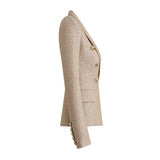 Cia Monogram Jacquard Blazer - SunsetFashionLA