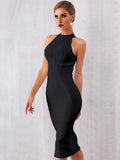 Damara Elegant Bodycon Bandage Dress - SunsetFashionLA