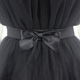 Deanna Mesh Ruched Dress - SunsetFashionLA