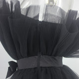 Deanna Mesh Ruched Dress - SunsetFashionLA