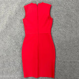 Dubai Bandage Rhinestones Dress - SunsetFashionLA