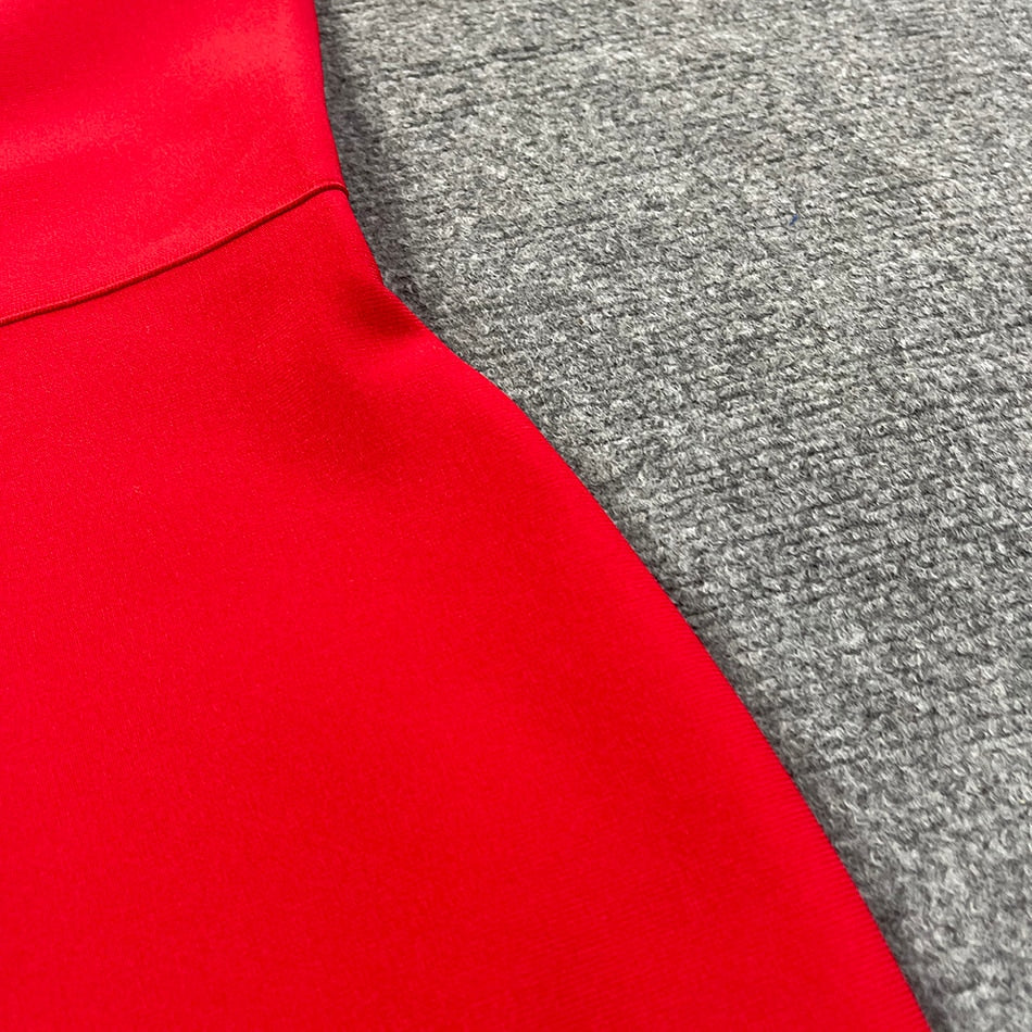 Dubai Bandage Rhinestones Dress - SunsetFashionLA