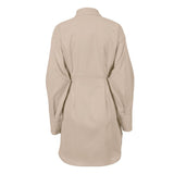 Elletra Pleated Shirt Dress - SunsetFashionLA