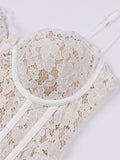 Eloise Lace Corset Top - SunsetFashionLA