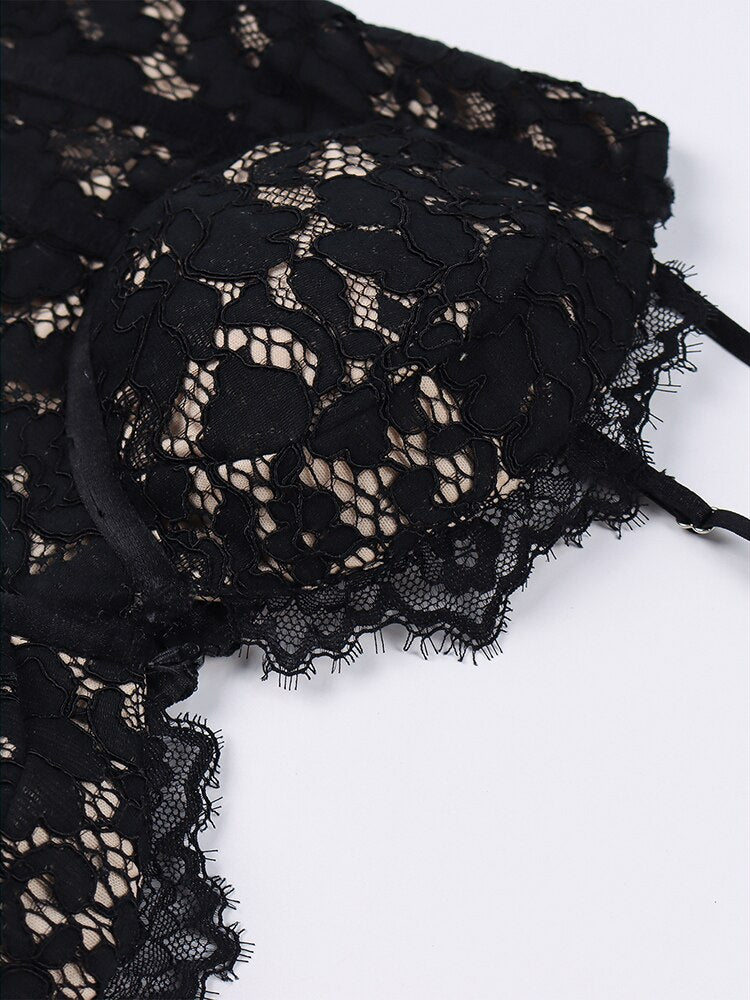Eloise Lace Corset Top - SunsetFashionLA