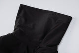 Fayvy Turtleneck Bodysuit with Padded Shoulders - SunsetFashionLA