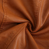 Fleece Lined Thick Warm Leather Jacket - SunsetFashionLA