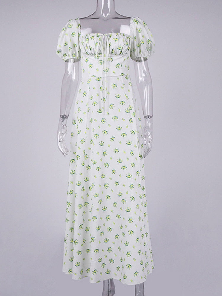 Gianna Flower Dress - SunsetFashionLA