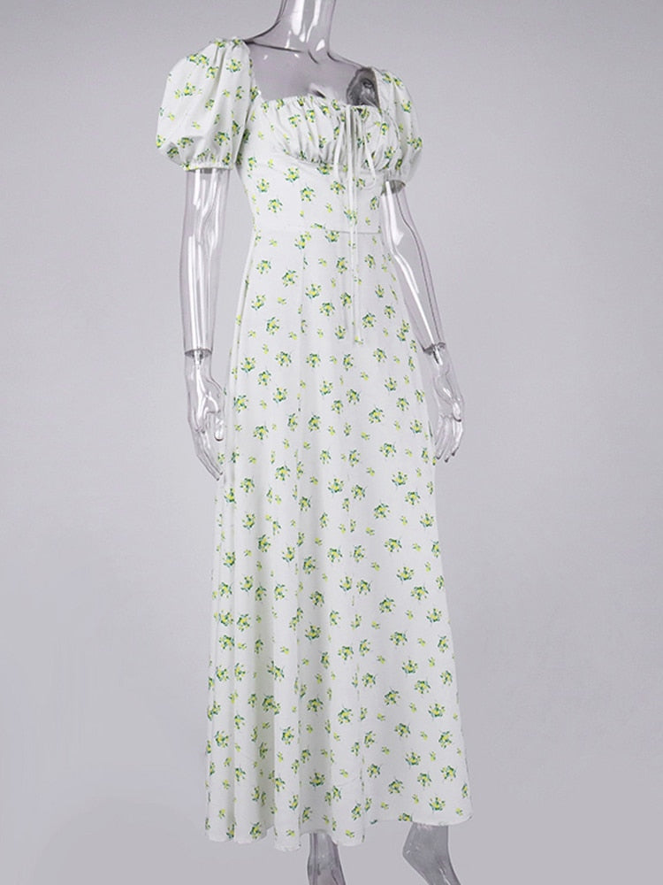 Gianna Flower Dress - SunsetFashionLA