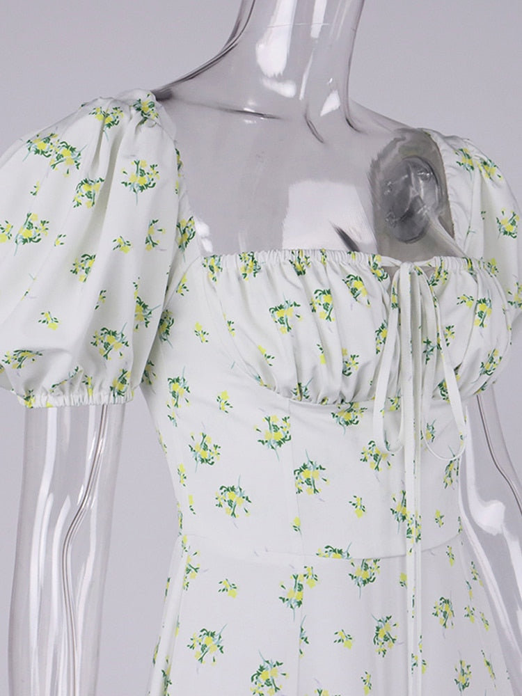 Gianna Flower Dress - SunsetFashionLA