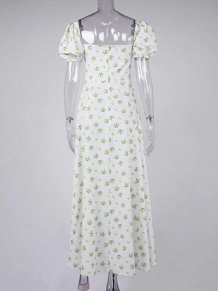 Gianna Flower Dress - SunsetFashionLA