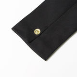 Gold Pins Black Blazer - SunsetFashionLA