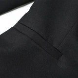 Gold Pins Black Blazer - SunsetFashionLA