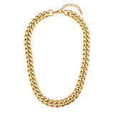 Gold Plated Chunky Necklace - SunsetFashionLA