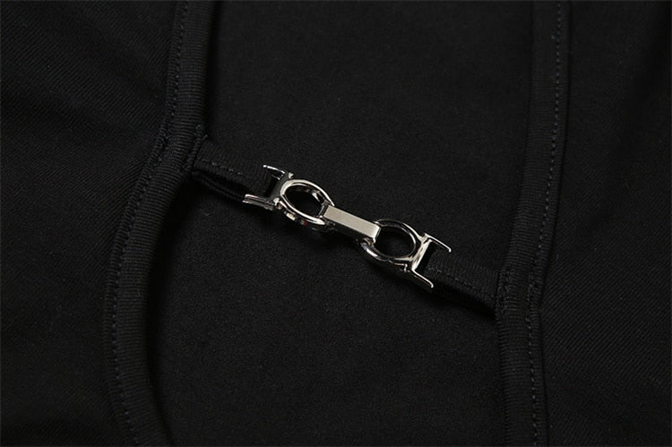 Greta Cut Out Long Sleeve Crop Top - SunsetFashionLA