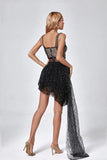 Ivanna Sequin Rhinestone Two Piece Dress Set - SunsetFashionLA