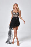 Ivanna Sequin Rhinestone Two Piece Dress Set - SunsetFashionLA