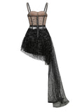 Ivanna Sequin Rhinestone Two Piece Dress Set - SunsetFashionLA