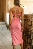 Izzy Cut Out Backless Dress - SunsetFashionLA