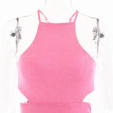 Izzy Cut Out Backless Dress - SunsetFashionLA