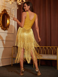 Jane Bandage Tassel Dress - SunsetFashionLA