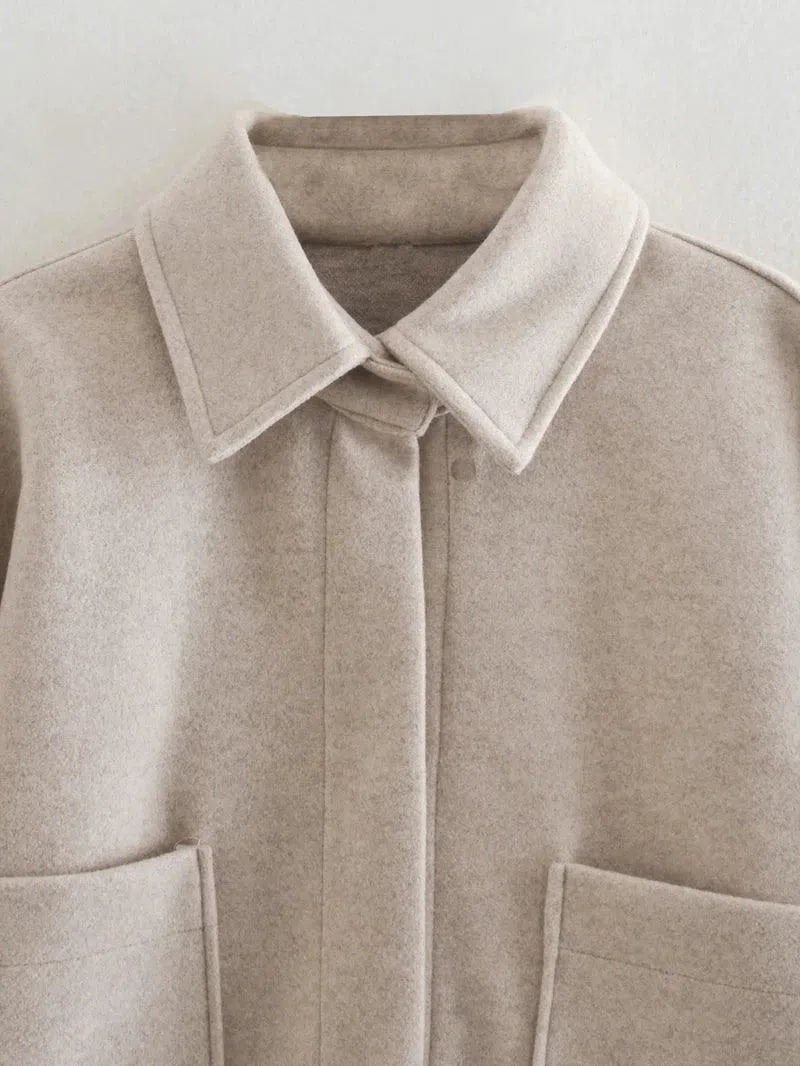 Jessy Shirt Jacket - SunsetFashionLA