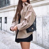 Jessy Shirt Jacket - SunsetFashionLA