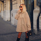 Jessy Shirt Jacket - SunsetFashionLA
