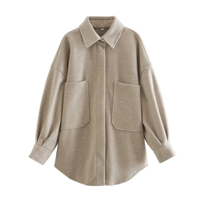 Jessy Shirt Jacket - SunsetFashionLA