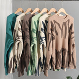 Joanne Tie Dye Warm Knit Two Piece Set - SunsetFashionLA