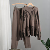 Joanne Tie Dye Warm Knit Two Piece Set - SunsetFashionLA