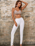 Jobelle Bandage Two Piece Rhinestone Two Piece Set - SunsetFashionLA