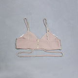 Jobelle Bandage Two Piece Rhinestone Two Piece Set - SunsetFashionLA