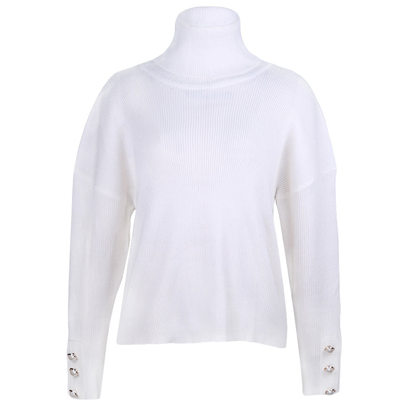 Jody Knitted Turtleneck Sweater - SunsetFashionLA