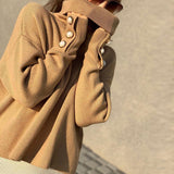 Jody Knitted Turtleneck Sweater - SunsetFashionLA